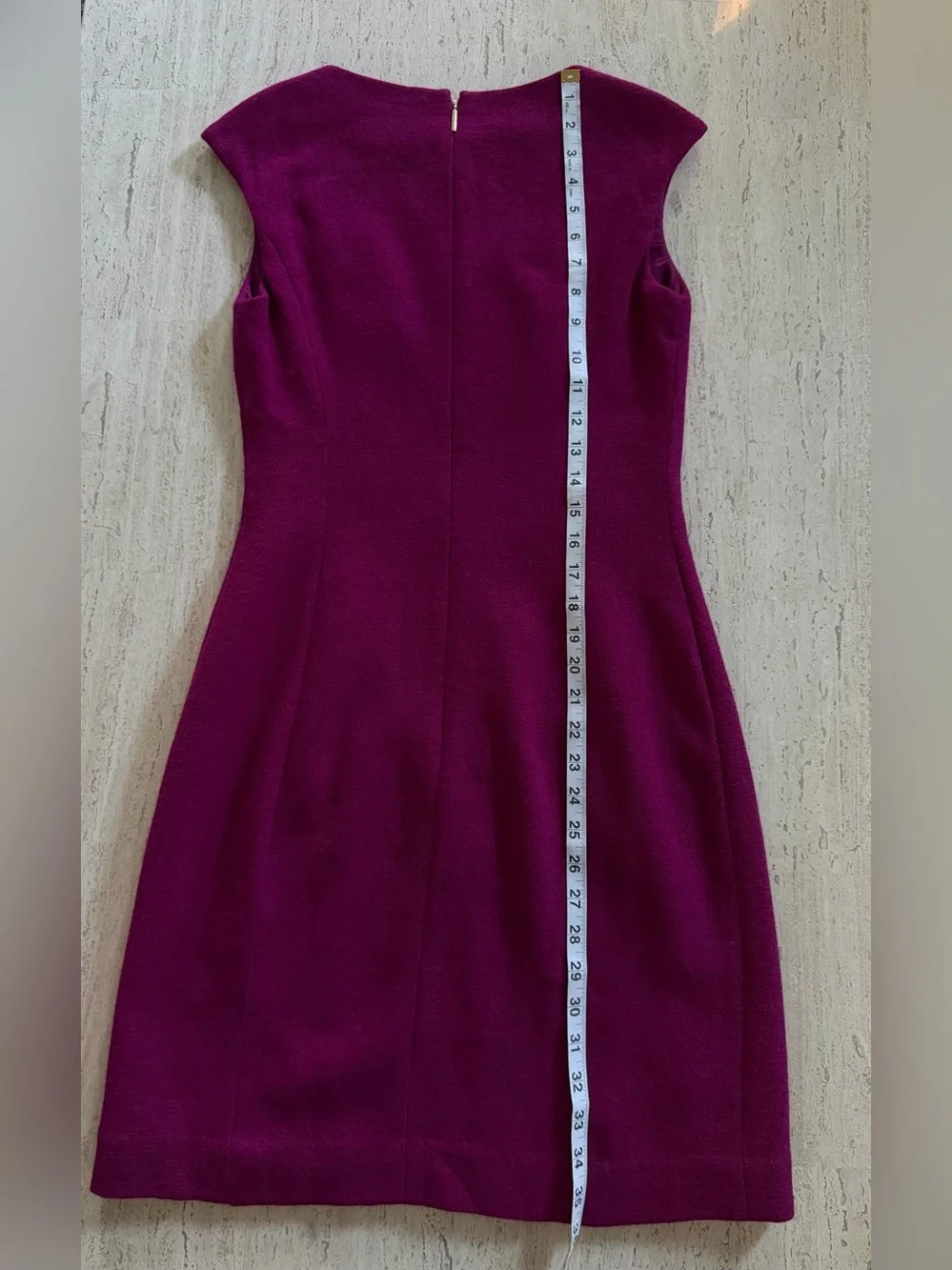 Kate Spade New York Berry Blitz Wool Blend Crepe Sheath Dress | Size 6